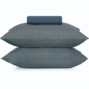 Jogo de Cama Altenburg Slim Ta 3 Peças King Marinho