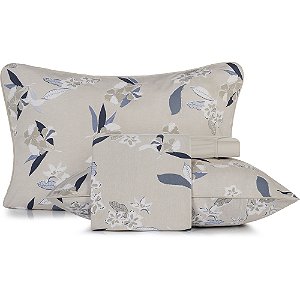 Jogo de Cama Altenburg Kyoto Malha 4 Peças King Bege