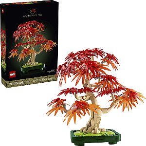 Lego Botanicals Bonsai Bordo Japones Red 10348 com 474 Peças