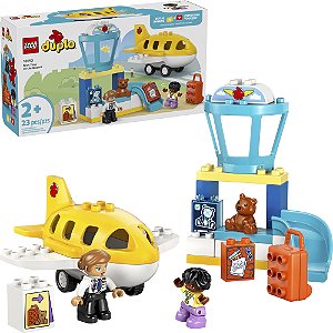 Lego Duplo Primeira Ida ao Aeroporto 10443 com 58 Peças