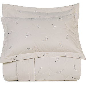Jogo de Colcha Altenburg Volare 200 Fios 3 Peças Queen Bege