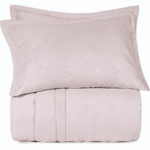 Jogo de Colcha Altenburg Serenatta Ta Uw 3 Peças Queen Rosa
