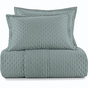 Jogo de Colcha Altenburg Frisson Ta Uw 3 Peças Queen Azul