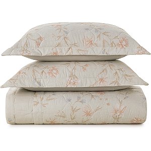 Jogo de Colcha Karsten Amber 200 Fios 3 Peças Casal Off Whit