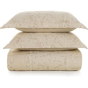 Jogo de Colcha Karsten Beatriz 160 Fios 3 Peças King Bege
