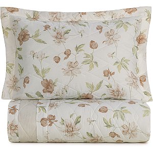 Jogo de Colcha Karsten Eloise 200 Fios 3 Peças Casal Branco