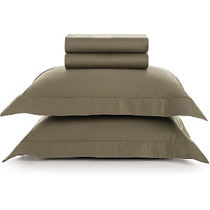 Jogo de Cama Karsten Dallas 300 Fios 4 Peças Casal Verde