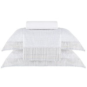 Jogo de Cama Buddemeyer Castillo 200 Fios Casal Cinza