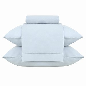 Jogo de Cama Buddemeyer Classic 200 Fios Queen Azul