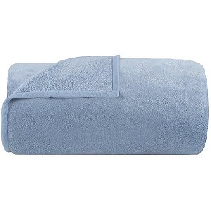 Cobertor Buddemeyer Aspen II Microfibra Queen Azul