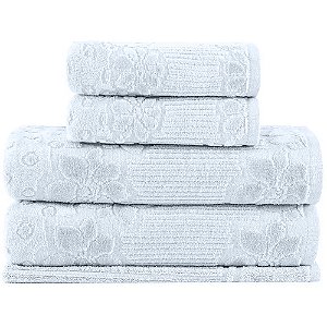 Jogo de Banho Buddemeyer Lollipop Veludo Azul