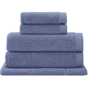 Jogo de Banhão Buddemeyer Dual Air Felpuda Azul