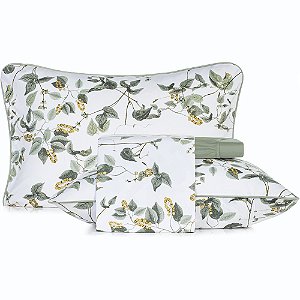 Jogo de Cama Altenburg Serra Clara Malha 4 Peças Queen Verde