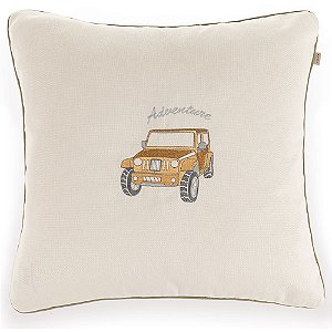 Almofada Karsten Forest 200 Fios Limited Bege