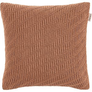 Almofada Karsten Salina Tricot Marrom