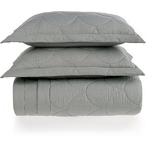 Jogo de Colcha Karsten Torres Mescla 3 Peças Queen Off White