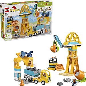 Lego Duplo Canteiro De Obras 3 em 1 10476 com 84pcs
