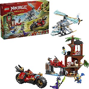 Lego Ninjago Batalha dos Veículos Ninja 71857 com 642pcs