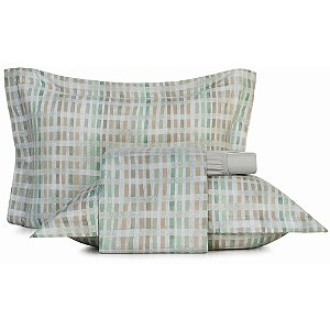 Jogo de Cama Altenburg Ecoa Ta 4 Peças Queen Verde