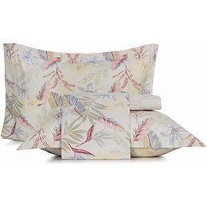 Jogo de Cama Altenburg Solsticio Ta 4 Peças King Branco