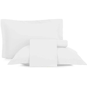 Jogo de Cama Altenburg Classic TA 4 Peças King Branco