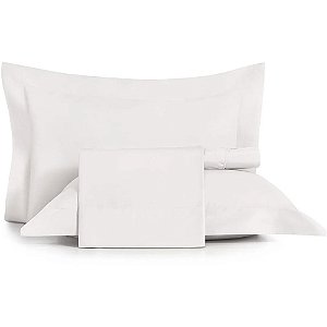 Jogo de Cama Altenburg Classic 200 Fios 4 Peças King Branco