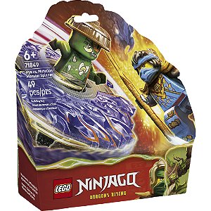 Lego Ninjago Nya vs Monstro Elemental 71849 com 49pcs