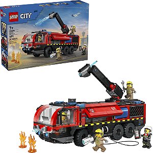 Lego City Caminhão Bombeiros do Aeroporto 60499 com 691pcs