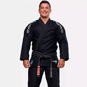 Kimono Jiu Jitsu Atama Mundial 10 Preto Unissex