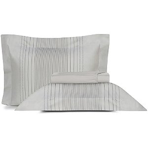 Jogo de Cama Altenburg Cruze 200 Fios 3 Peças Queen Cinza