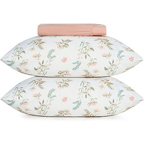 Jogo de Cama Altenburg Encanto Ta 3 Peças Queen Rosa