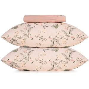 Jogo de Cama Altenburg Meadow Ta 3 Peças Queen Rosa