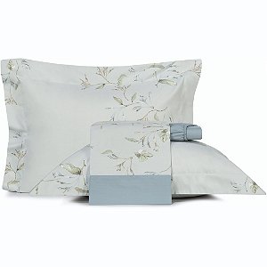 Jogo de Cama Altenburg Agape 200 Fios 4 Peças Queen Azul