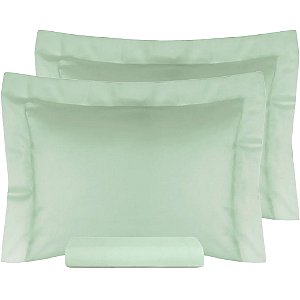Jogo de Cama Altenburg Basic 200 Fios 3 Peças King Verde