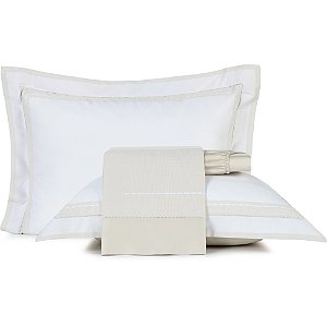 Jogo de Cama Altenburg Trama 300 Fios 4 Peças Queen Branco