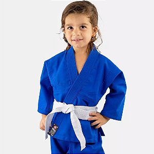Kimono Jiu Jitsu Atama Reforçado Azul Infantil