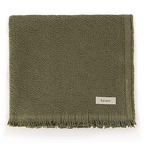 Manta Decorativa Karsten Colin Softmax Verde
