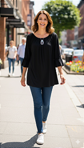 Blusa boho Lisa Bonet