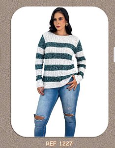 Blusa fio mousse flamê