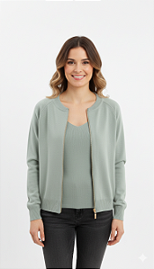 Twin set de modal com blusa de alças