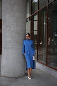 Vestido Herval de algodão com elastano
