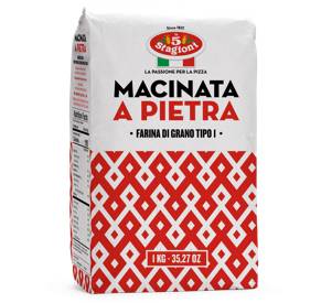 Farinha Italiana Macinata a Pietra Le 5 Stagioni 1kg