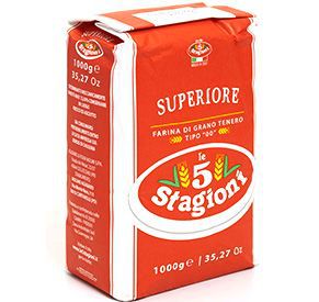 Farinha Italiana Tipo 00 Le 5 Stagioni Superiore 1kg
