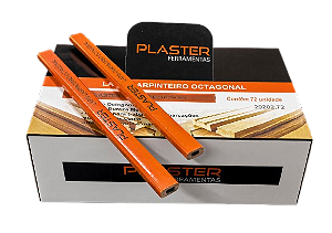 LAPIS CARPINTEIRO OCTAGONAL PREMIUM PLASTER