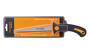 Serrote Tipo Faca para Drywall com Cabo de Borracha - Plaster