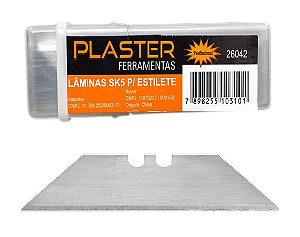LAMINAS PARA ESTILETE TRAPEZOIDAL - PLASTER