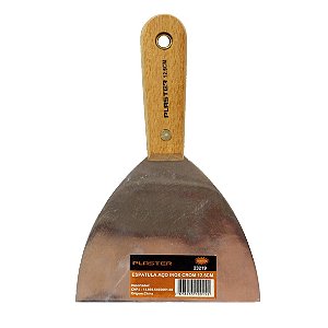 Espátula de Aço Inox Cromada 12,5cm - Plaster