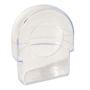 Comedouro Meia Lua com Tampa - Christino - Cristal - 40ml