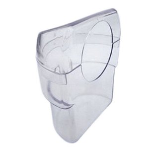 Comedouro Meia Lua tipo Italiano Cristal - Animalplast - 60ml