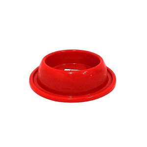 Comedouro Plástico Antiformiga para Gato Furacão Pet 200ml Vermelho